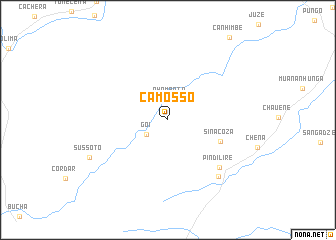 map of Camosso