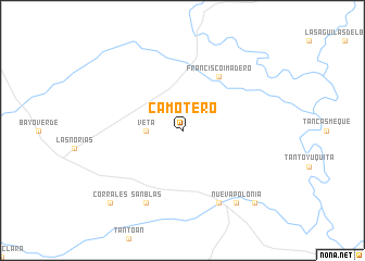 map of Camotero