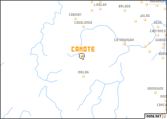 map of Camote