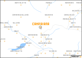 map of Campaiana