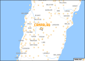 map of Campalad