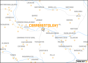 map of Campamento Lehy