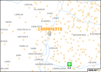 map of Campamento