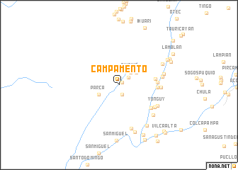 map of Campamento