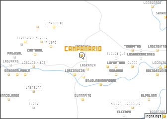 map of Campanario