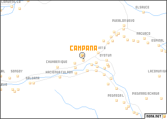 map of Campana