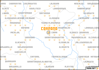 map of Campana