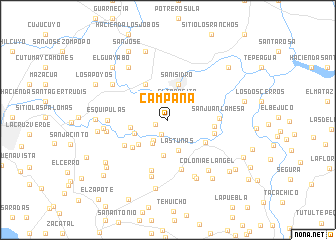 map of Campana