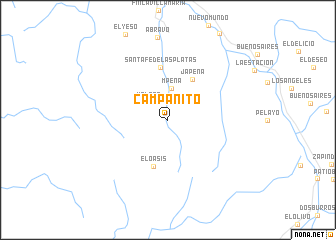 map of Campanito