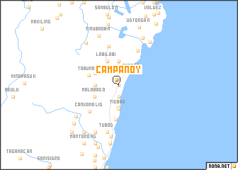 map of Campanoy