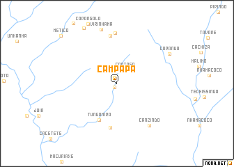 map of Campapa