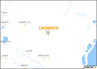 map of Campa Pita