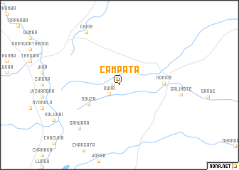 map of Campata