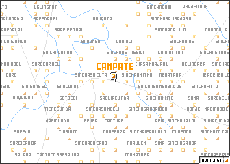 map of Campate