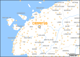 map of Campatud