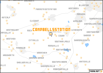 map of Campbells Station