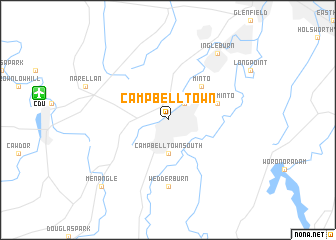 map of Campbelltown