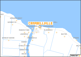 map of Campbellville