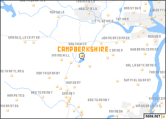 map of Camp Berkshire