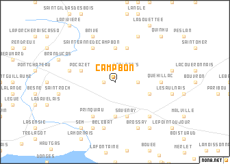 map of Campbon