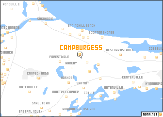 map of Camp Burgess