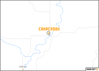 map of Camp Crook