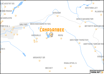 map of Camp Danbee