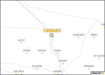 map of Campden