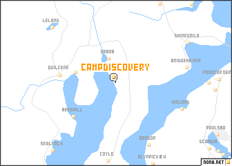 map of Camp Discovery