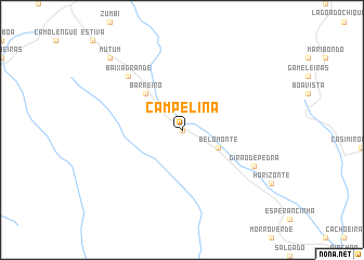 map of Campelina