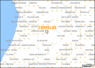 map of Campelos