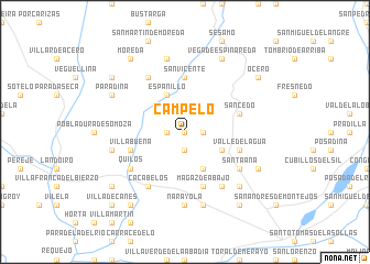 map of Campelo
