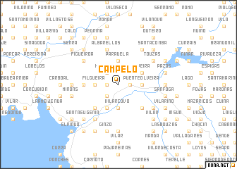 map of Campelo