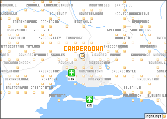 map of Camperdown