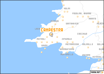 map of Campestra