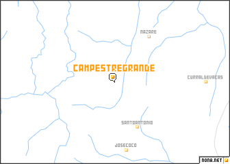 map of Campestre Grande