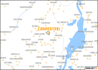 map of Campestre I