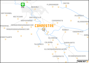 map of Campestre