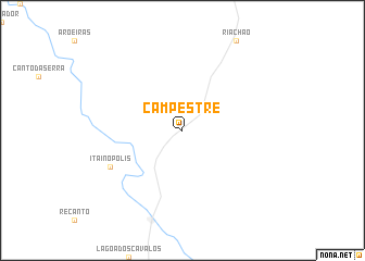 map of Campestre