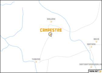 map of Campestre