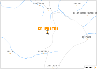 map of Campestre