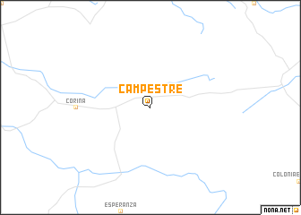 map of Campestre