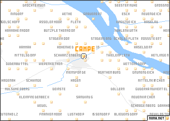 map of Campe