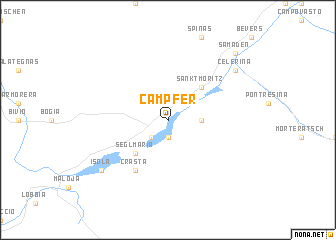 map of Campfer