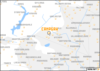 map of Campgaw