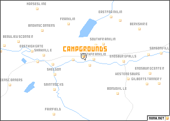 map of Camp Grounds