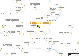 map of Camp Ground