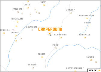 map of Camp Ground