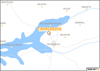 map of Camp Ground