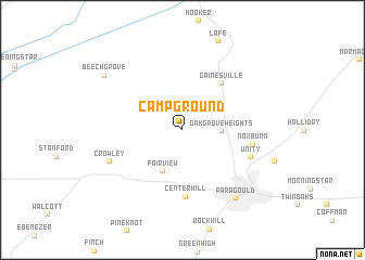 map of Camp Ground